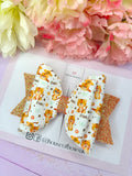 Tiger hair bow