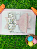 Hoppy Easter bunny bow