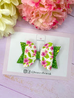 Tropical flower bow