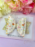 Mini baker hair bow