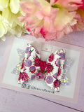 Dragon fruit hair bow