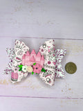 Princess castle hair bow