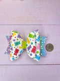 Gummy bear hair bow