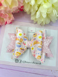 Breakfast hair bow