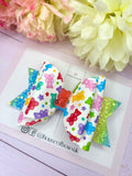 Gummy bear hair bow