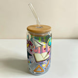 Teacher glass cup