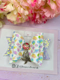 Starfish hair bow
