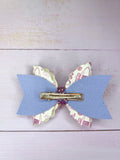 Ballet shoes hair bow