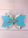 Sea shell hair bow