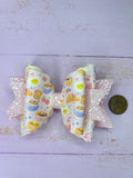 Breakfast hair bow