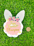 Easter badge and bow