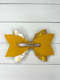 Autumn fairies hair bow