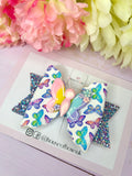 Butterfly hair bow