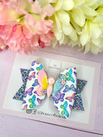 Butterfly hair bow