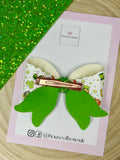 St Patrick’s hair bow