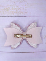 Bow addict hair bow