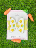 Easter chick hair bow