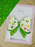 St Patrick’s hair bow
